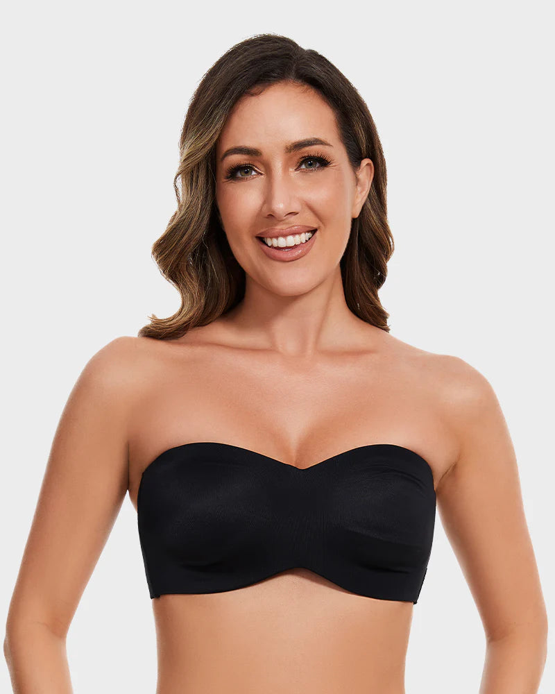 ® Full Support Non-Slip Convertible Bandeau Bra