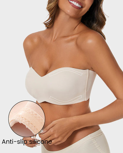 ® Full Support Non-Slip Convertible Bandeau Bra