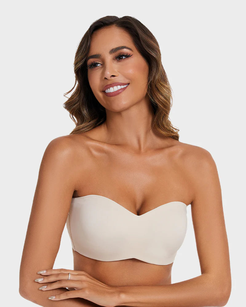 ® Full Support Non-Slip Convertible Bandeau Bra