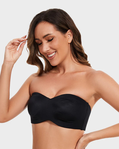 ® Full Support Non-Slip Convertible Bandeau Bra